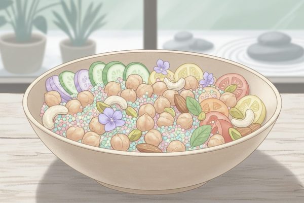 découvrez comment préparer un bowl protéiné végétarien facile et délicieux, parfait pour un repas sain et équilibré en quelques minutes.