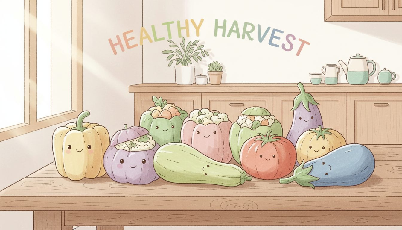 découvrez des recettes simples et savoureuses de légumes farcis version healthy, parfaites pour des repas équilibrés au quotidien.