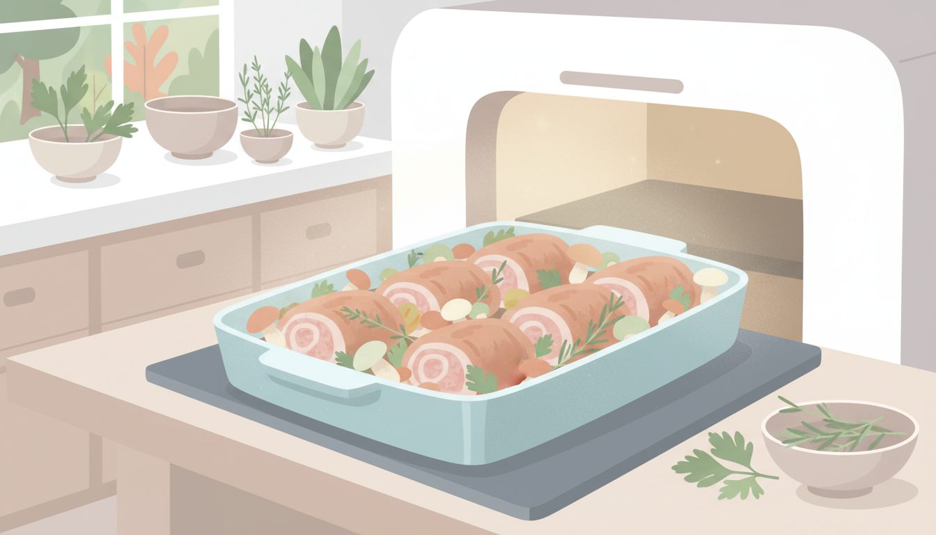 découvrez notre recette facile et délicieuse de paupiette de porc healthy au four, idéale pour un repas équilibré et savoureux.