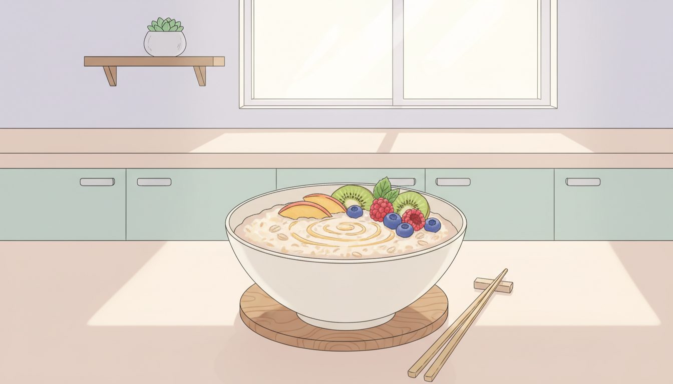 découvrez notre recette saine et facile de porridge équilibré aux fruits de saison, parfaite pour un petit-déjeuner gourmand et nutritif.