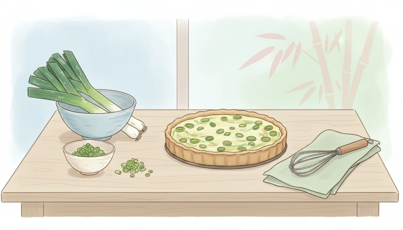 découvrez notre recette saine et facile de quiche aux poireaux sans pâte, parfaite pour un repas léger et savoureux en toute simplicité.