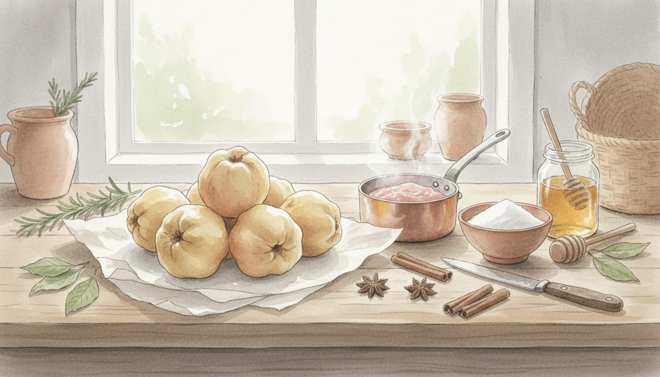 découvrez une recette facile de pâte de coing maison, parfaite pour une gourmandise saine et savoureuse. préparez ce délice naturel en quelques étapes simples.