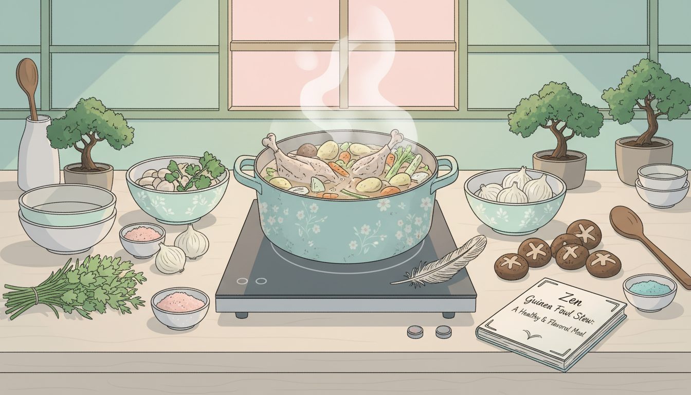 découvrez notre recette facile de pintade en cocotte, idéale pour un repas sain et savoureux. préparez un plat délicieux et nutritif en toute simplicité.