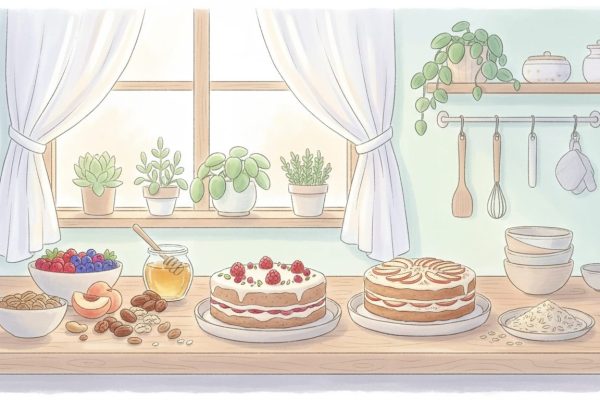 découvrez des recettes faciles et sans sucre pour préparer des gâteaux sains et délicieux, parfaits pour une alimentation équilibrée et gourmande.