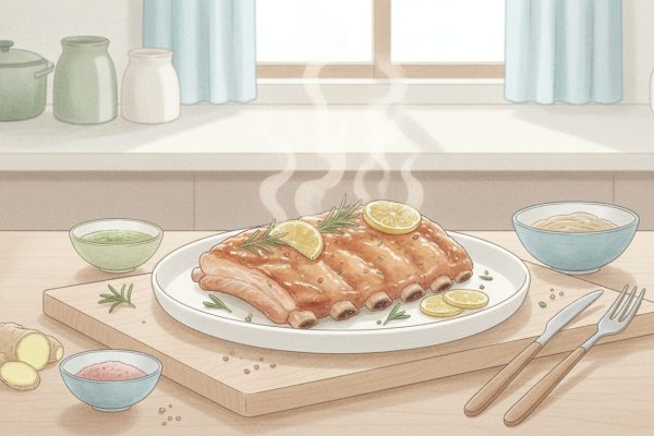 découvrez notre recette healthy et facile de travers de porc fondant au four, pour un plat savoureux et rapide à préparer chez vous.