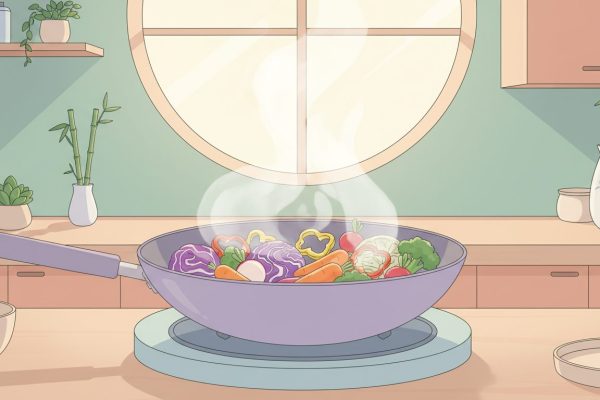 découvrez notre recette saine et savoureuse de wok de légumes croquants accompagné de riz complet, idéale pour un repas équilibré et gourmand.