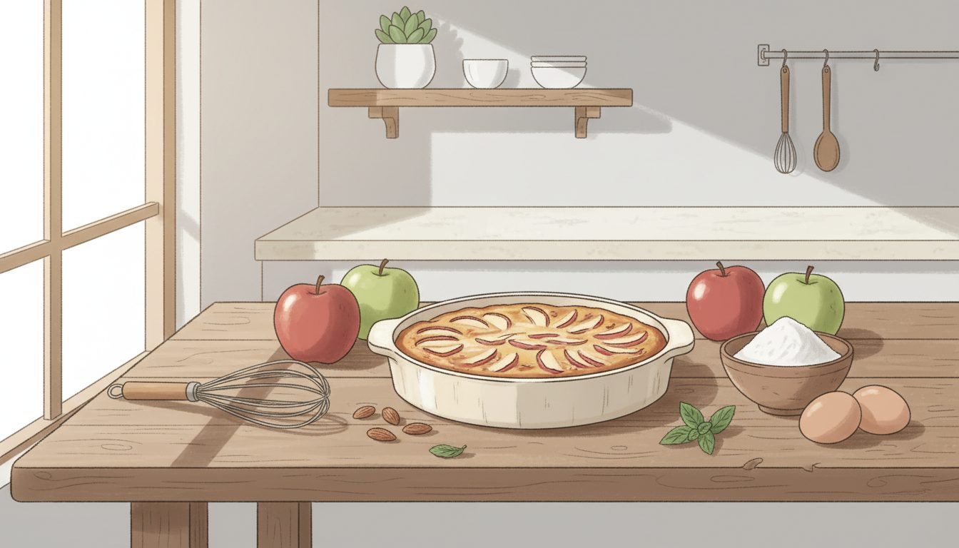 découvrez notre recette simple et saine de clafoutis aux pommes, un dessert léger et savoureux parfait pour allier plaisir et équilibre.