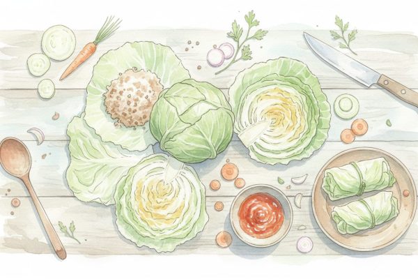 découvrez la recette de choux farci healthy façon grand-mère, un plat sain et savoureux parfait pour un repas équilibré et gourmand.
