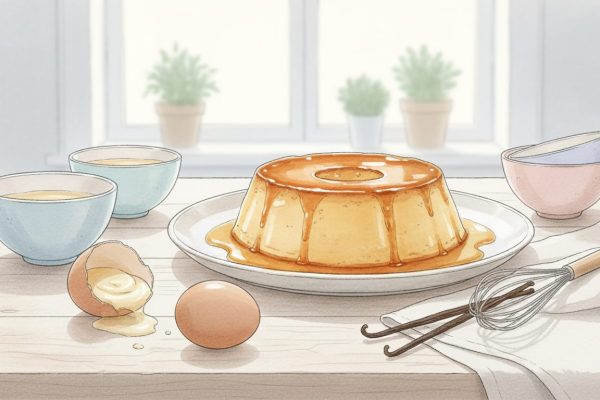 découvrez une recette saine et gourmande de flan aux œufs, inspirée des savoir-faire de nos grand-mères, pour un dessert délicieux et traditionnel.