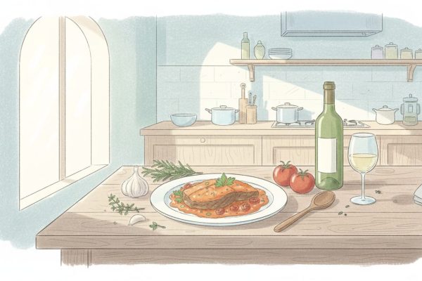 découvrez la recette traditionnelle et savoureuse de la lotte à l’armoricaine, un plat grand-mère incontournable pour régaler toute la famille.