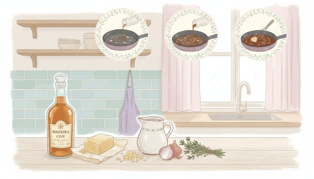 découvrez notre recette facile de sauce madère, une sauce classique à base de vin madère, parfaite pour sublimer vos plats en quelques étapes simples.
