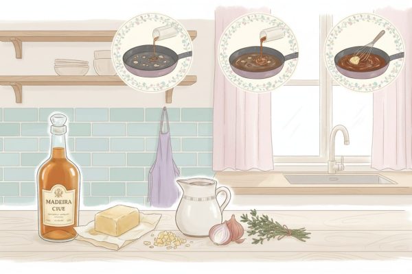 découvrez notre recette facile de sauce madère, une sauce classique à base de vin madère, parfaite pour sublimer vos plats en quelques étapes simples.