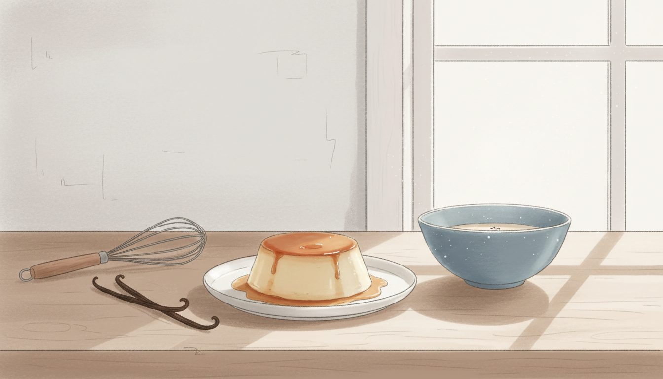 découvrez une recette facile de flan vanille maison, un dessert crémeux et léger parfait pour toutes les occasions. simple à préparer, savourez une douceur onctueuse et délicate.