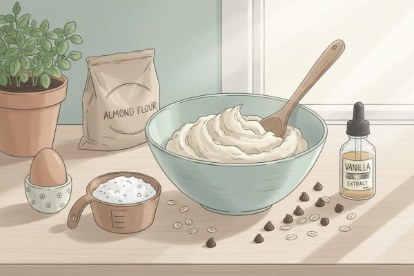 découvrez une recette facile de pâte à cookie cru, saine et gourmande, parfaite pour une pause plaisir sans culpabilité.