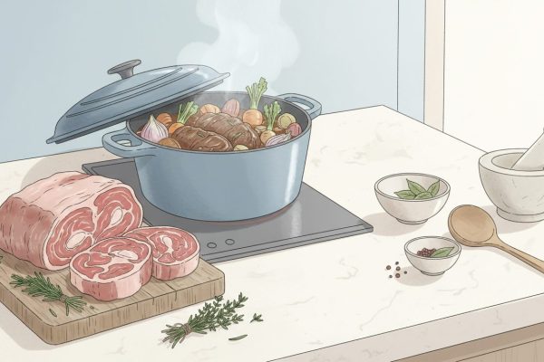 découvrez notre recette de jarret de bœuf pour préparer un plat savoureux et tendre, facile à réaliser et parfait pour vos repas en famille.