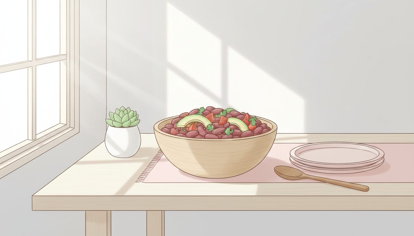 découvrez une recette simple et healthy de haricots rouges pour un repas équilibré, rapide à préparer et riche en saveurs.