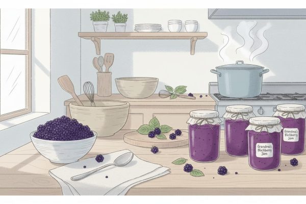 découvrez la recette authentique de la confiture de mûres façon grand-mère avec nos astuces pour une saveur délicieusement naturelle et gourmande.