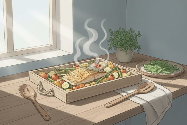 découvrez une recette simple et saine de lieu noir au four, idéale pour un repas équilibré et savoureux à partager en famille.