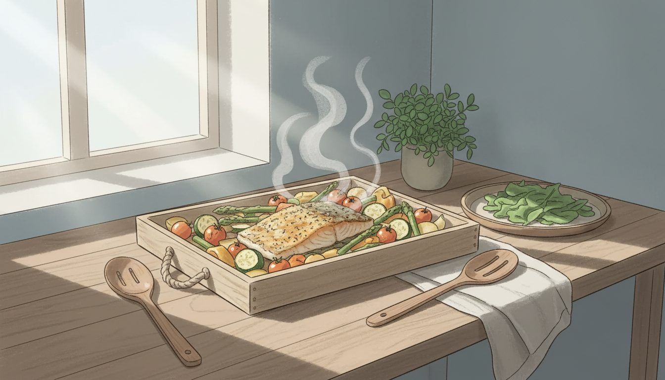 découvrez une recette simple et saine de lieu noir au four, idéale pour un repas équilibré et savoureux à partager en famille.