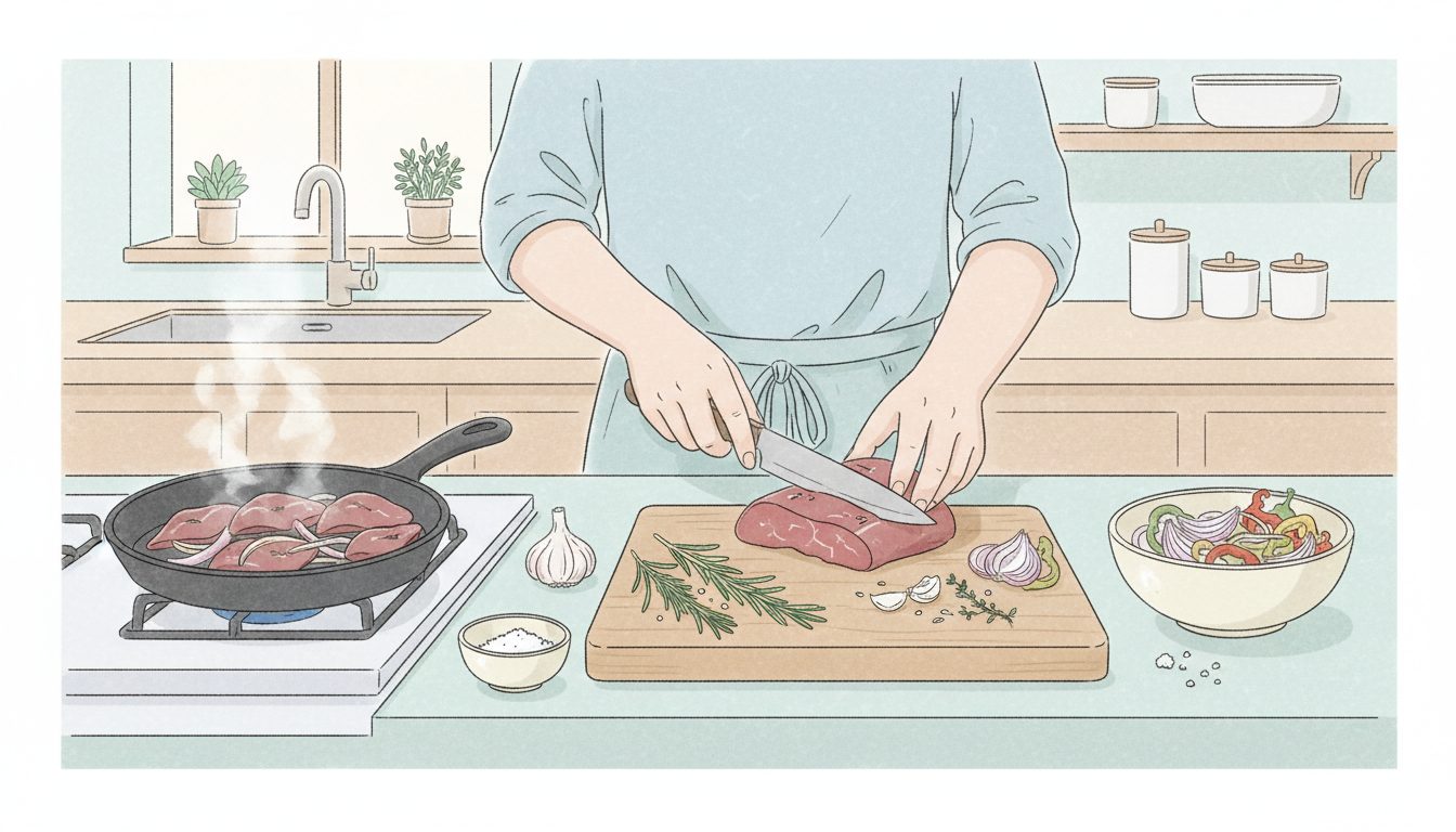 découvrez comment préparer une recette savoureuse et équilibrée au foie de bœuf, riche en saveurs et en nutriments, pour un plat sain et gourmand.