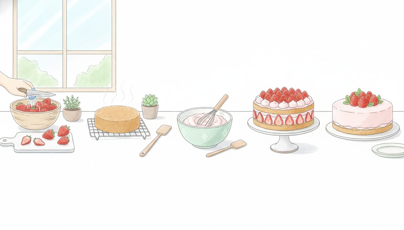 découvrez notre recette du fraisier traditionnel avec un guide pas à pas pour réaliser un dessert authentique, gourmand et parfait pour toutes les occasions.