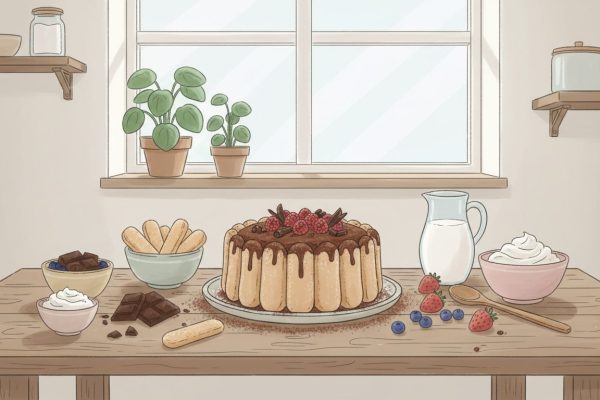 découvrez notre recette facile de charlotte au chocolat, un dessert gourmand et équilibré parfait pour toutes les occasions. simple, rapide et délicieux !