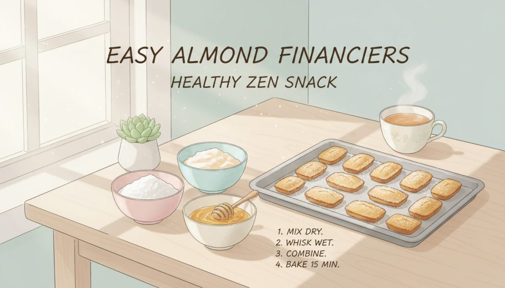 découvrez une recette facile de financier aux amandes, parfaite pour un goûter healthy et gourmand. rapidement préparée, cette douceur légère ravira petits et grands.