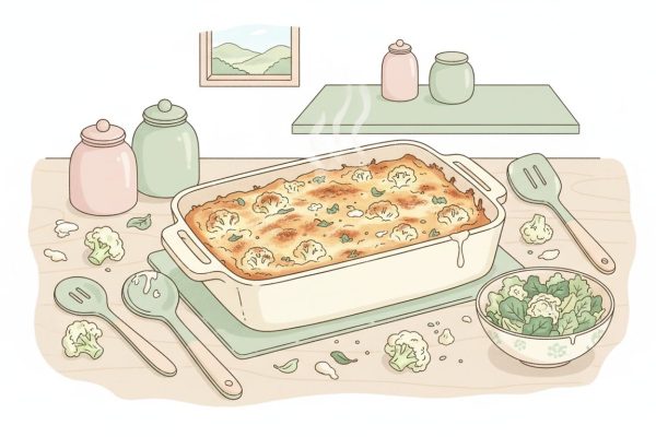 découvrez notre recette facile de gratin de chou-fleur, idéale pour un repas équilibré et savoureux en toute simplicité.
