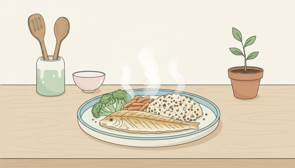 découvrez une recette facile et healthy de filet de merlan pour préparer un repas équilibré, savoureux et rapide à réaliser.