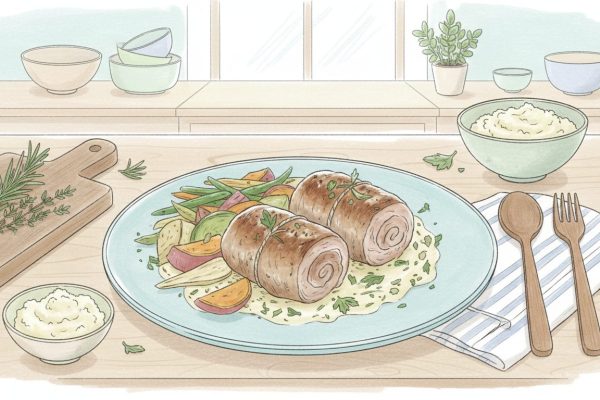 découvrez une recette facile et saine de paupiettes de veau, parfaite pour un repas équilibré et savoureux. idéale pour allier plaisir et nutrition au quotidien.