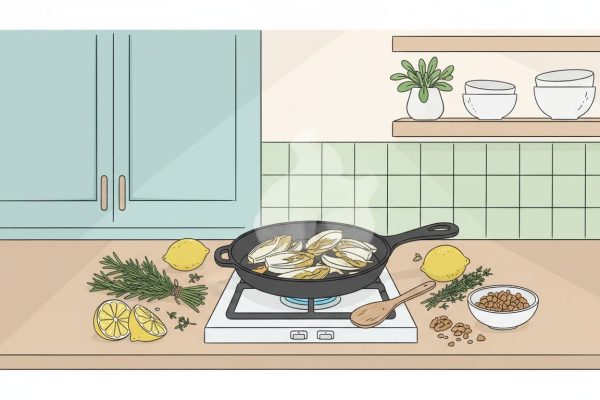 découvrez une recette facile et healthy d’endives à la poêle, parfaite pour un repas équilibré rapide et savoureux.