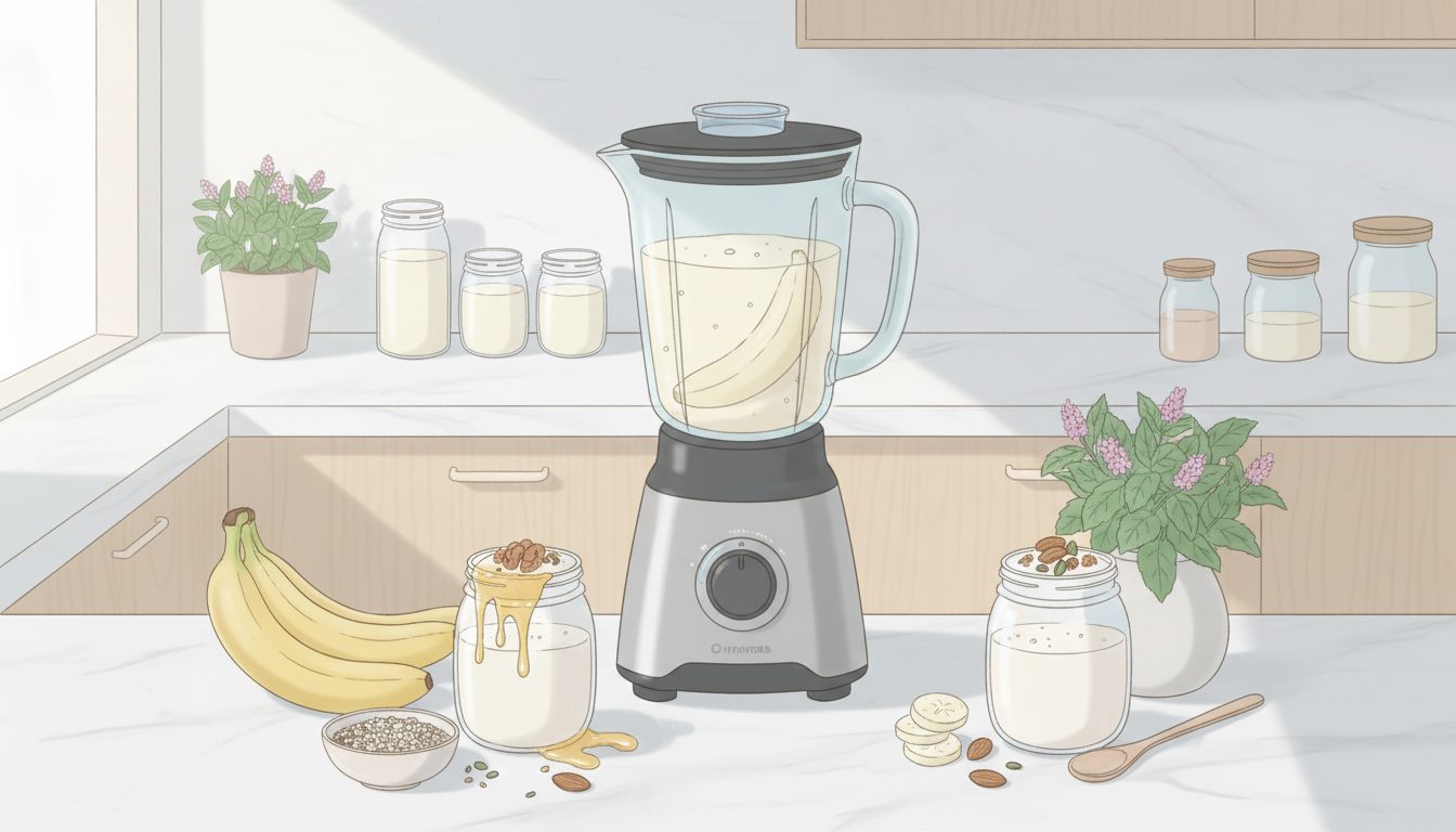 découvrez notre recette facile et healthy de milk shake à la banane, idéale pour tous les goûts. un délicieux mélange nutritif et rapide à préparer pour un moment gourmand et sain.