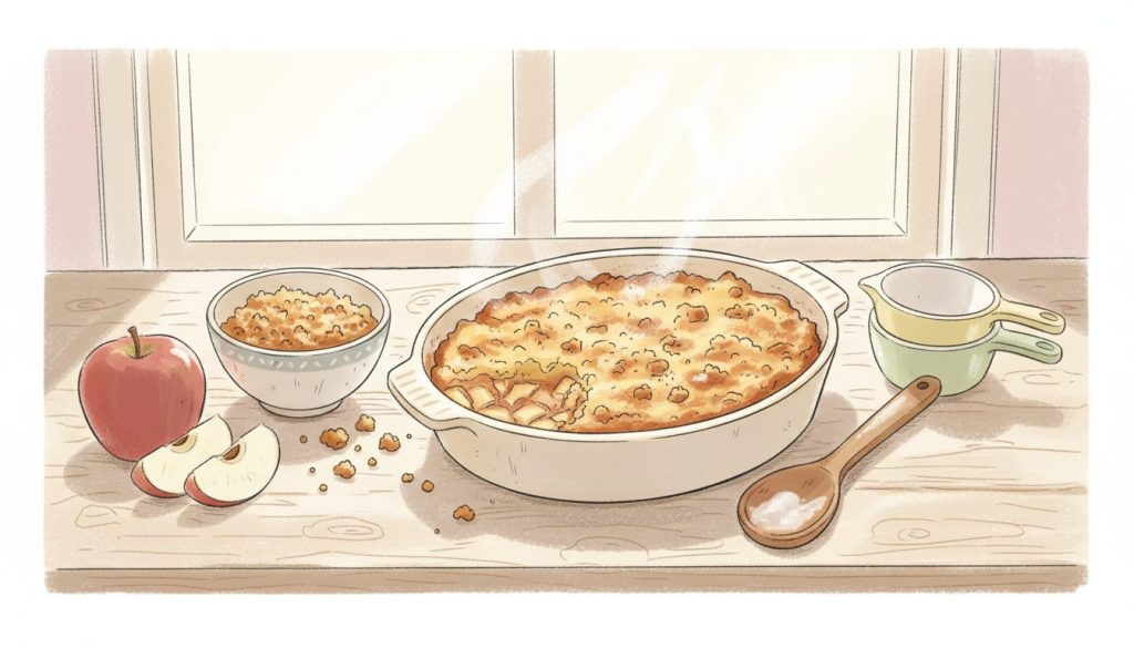 découvrez notre recette facile de crumble aux pommes, fondant et savoureux, parfaite pour un dessert rapide et gourmand.
