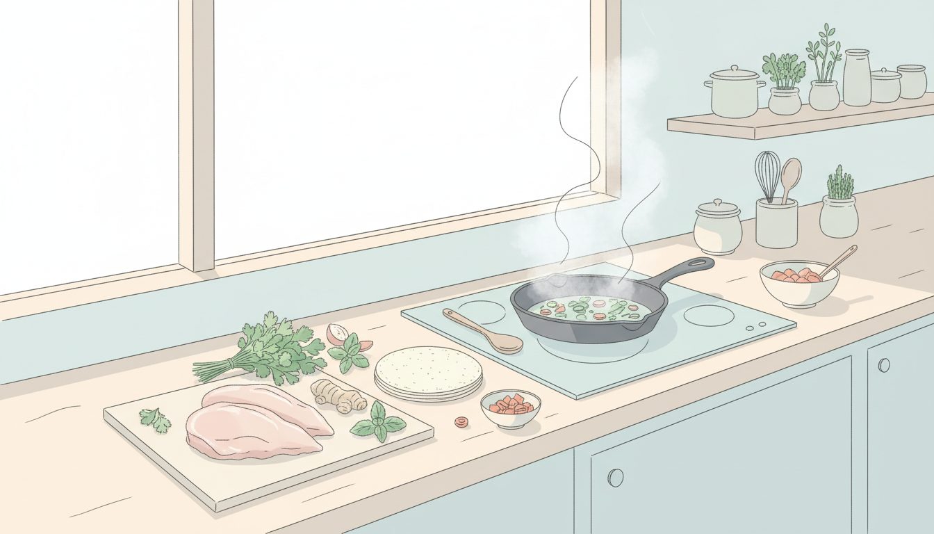 découvrez une recette saine et facile de samoussa au poulet, parfaite pour un apéritif gourmand et léger. préparez ces délicieuses bouchées croustillantes en quelques étapes simples.