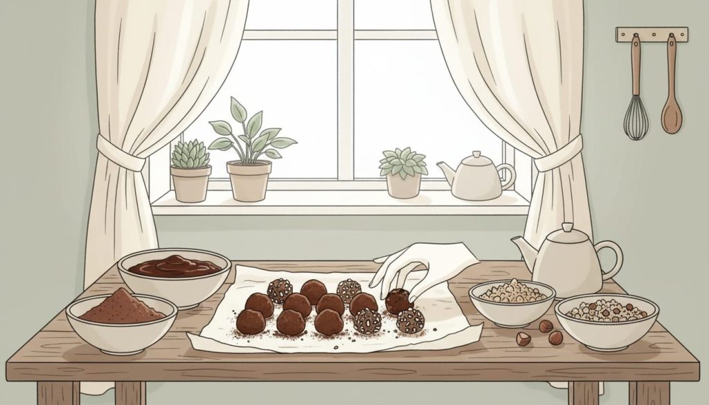 découvrez une recette simple et gourmande pour réaliser des truffes au chocolat maison faciles et délicieuses, parfaites pour toutes les occasions.