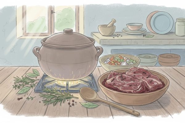 découvrez notre recette traditionnelle de daube de sanglier avec des astuces pour réussir un plat savoureux et authentique, parfait pour vos repas conviviaux.