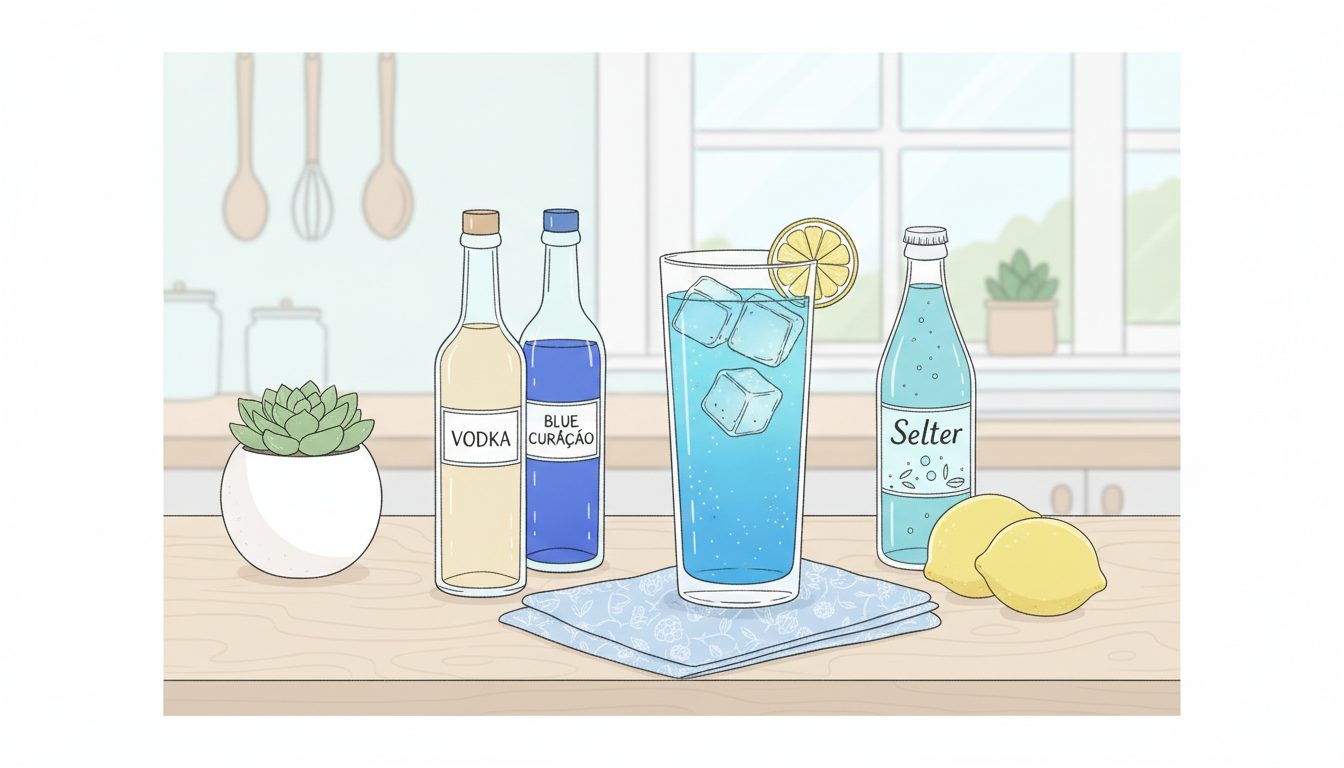 découvrez comment préparer un blue lagoon, un cocktail rafraîchissant et facile à réaliser, parfait pour toutes vos occasions.