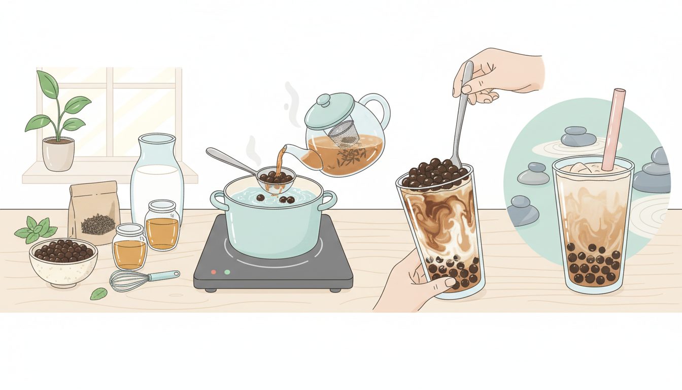 découvrez comment préparer facilement et rapidement une recette de bubble tea maison simple et gourmande pour ravir vos papilles.