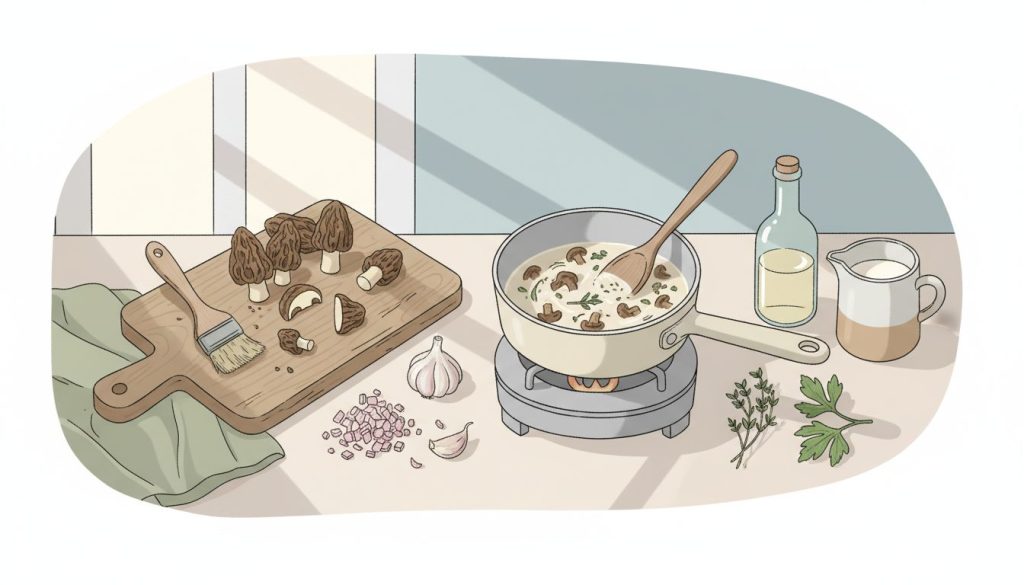 découvrez comment préparer une sauce aux morilles délicieuse et facile grâce à notre recette simple et rapide, parfaite pour sublimer vos plats.