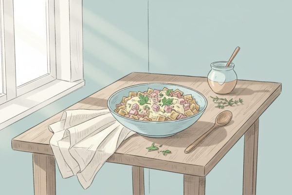 découvrez une recette facile et équilibrée de crozets savoyards pour un repas réconfortant et savoureux, parfait pour toute la famille.