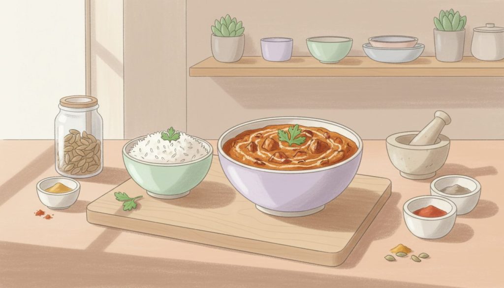 découvrez notre recette de tikka masala, un plat indien savoureux et équilibré. apprenez à le préparer facilement pour régaler vos papilles avec des saveurs authentiques.